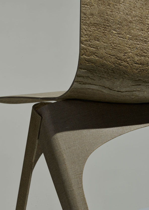 Flax Chair, Christien Meindertsma. Fotografía: Label/Breed