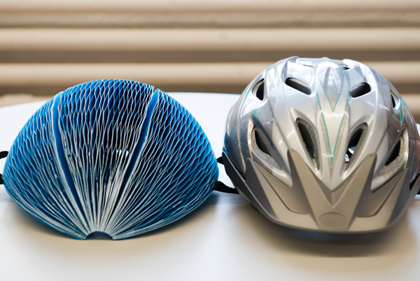 EcoHelmet de Isis Shiffer. Ganador del James Dyson Award 2016
