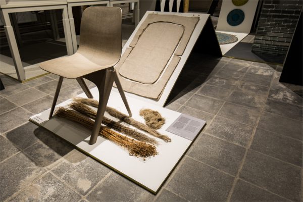 Flax Chair, Christien Meindertsma. Fotografía: Label/Breed
