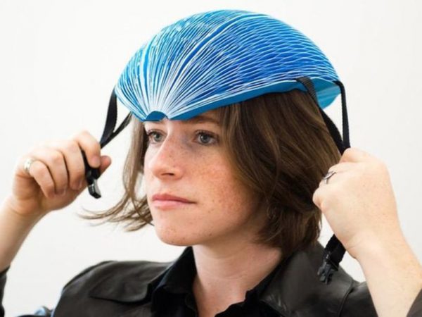 EcoHelmet de Isis Shiffer. Ganador del James Dyson Award 2016