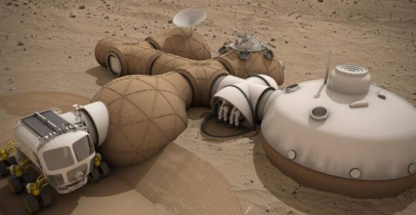 3D-Printed Habitat Challenge, de NASA. Hábitats en Marte con impresión 3D