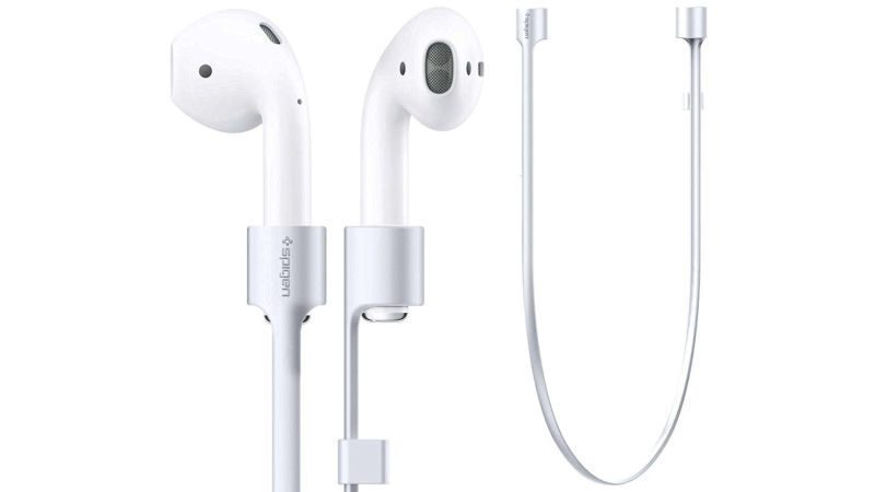 Correa Spigen, AirPod, 2016. Accesorio para evitar las caídas del auricular.