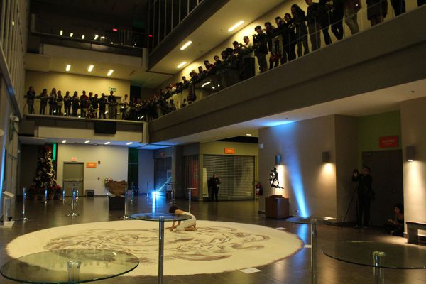 Apertura de la muestra en el vestíbulo del Museo del Jade. Foto cortesía del Museo del Jade.