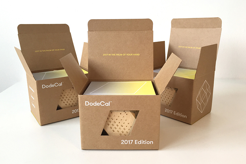 DodeCal, el nuevo calendario poliédrico