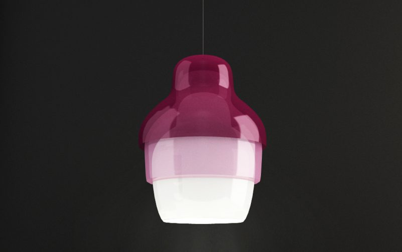 Lámpara Matrioshka, Stone Designs, 2016.