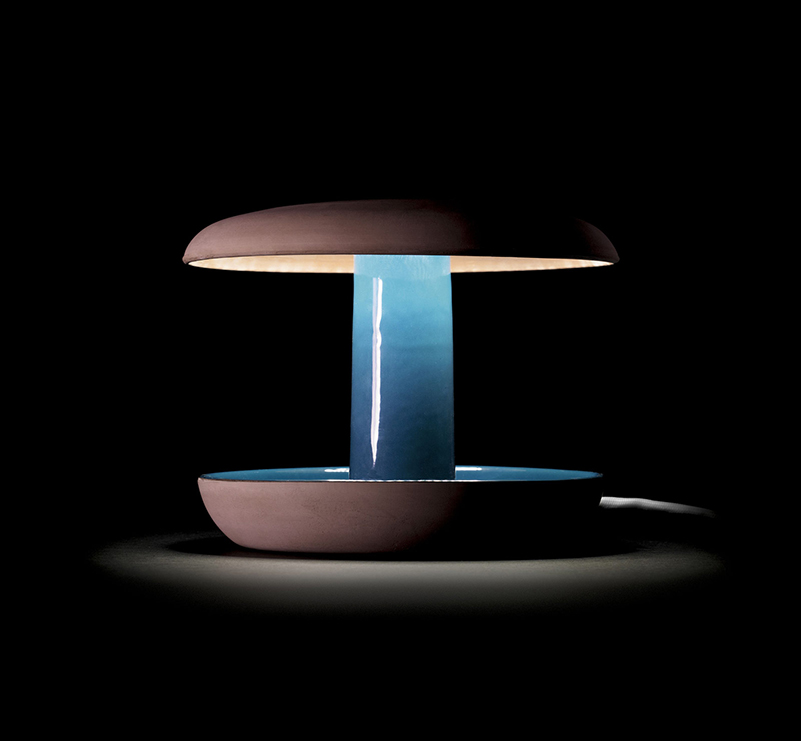 Onddo, lámpara de terracota, Iratzoki Lizaso Design Studio, 2016.