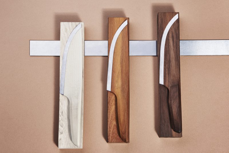 //SKID, el primer cuchillo de cocina fabricado en madera