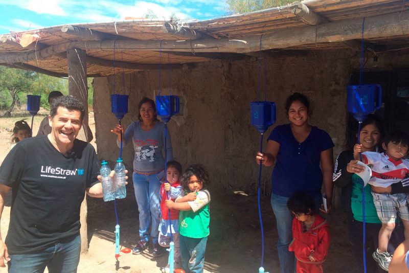 Proyecto Agua Segura, Nicolás Wertheimer, LifeStraw.