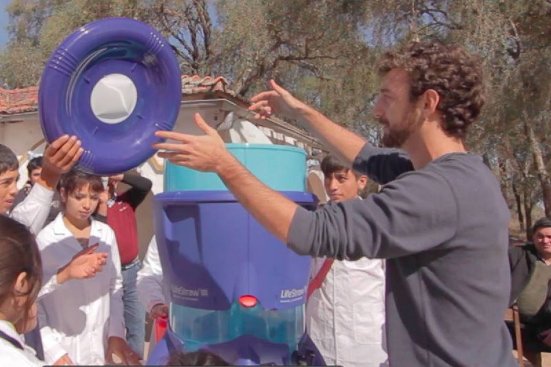 Proyecto Agua Segura, Nicolás Wertheimer, LifeStraw. 