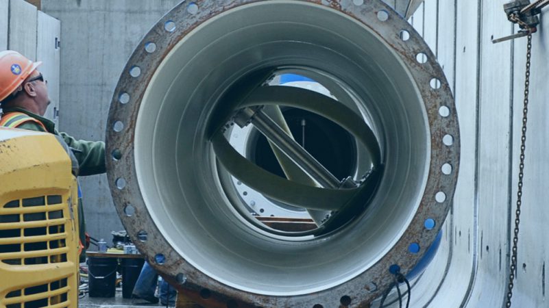 LucidPipe, sistema de generación eléctrica con turbina en tubería de agua