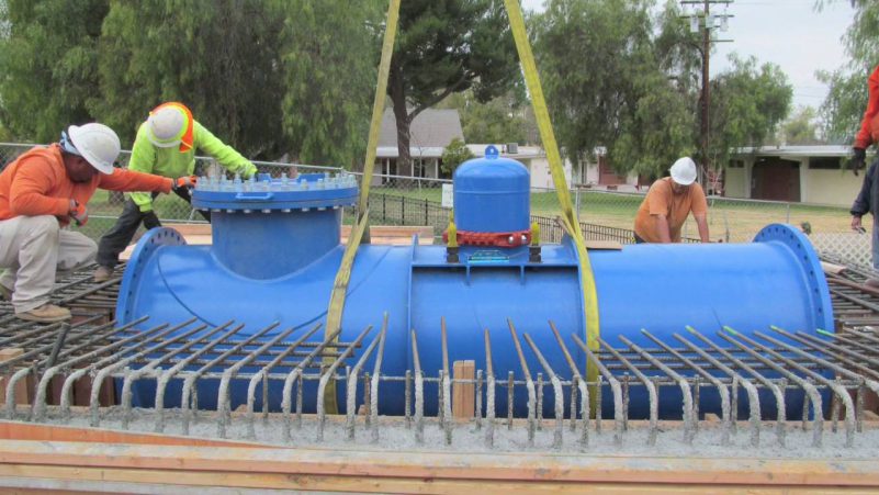 LucidPipe, Detalle de la instalación en la tubería de agua