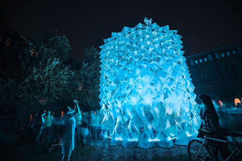 Parametric Glacier Pavilion, de Didzis Jaunzems Architecture, 2016