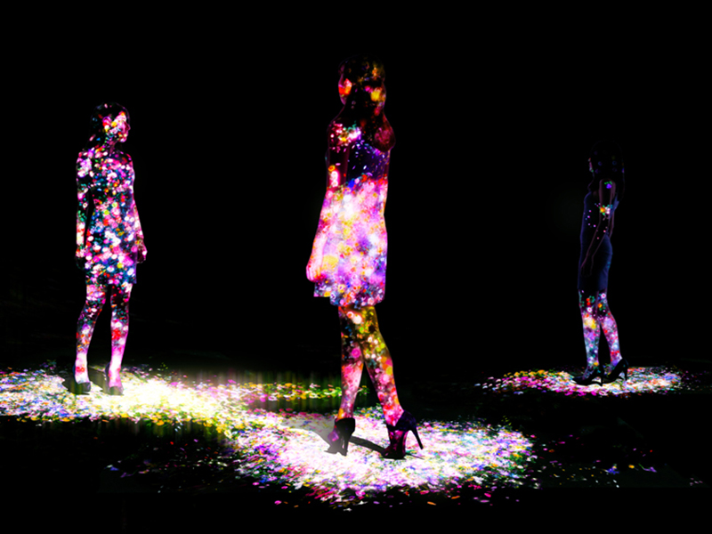 Transcending Boundaries, las nuevas instalaciones inmersivas de TeamLab en Londres