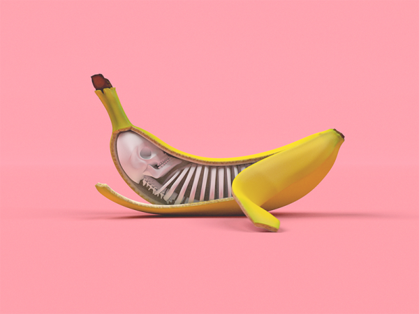 Bananas life, corto de animación de Xander Marritt y Elias Freiberger