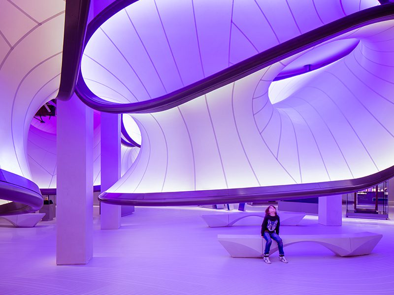 The Winton Gallery, un proyecto de Zaha Hadid Architects para el Science Museum de Londres