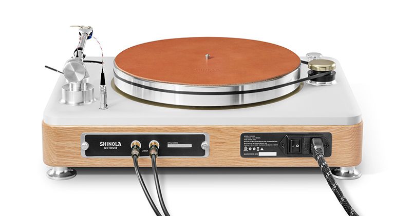 Runwell Turntable, Shinola, 2016