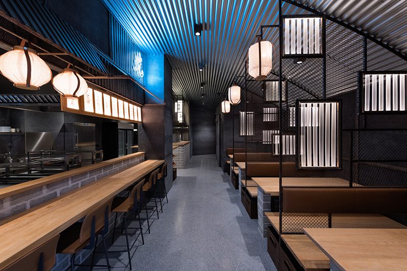 Hikari Yakitori Bar, Masquespacio, 2017 © Luis Beltran