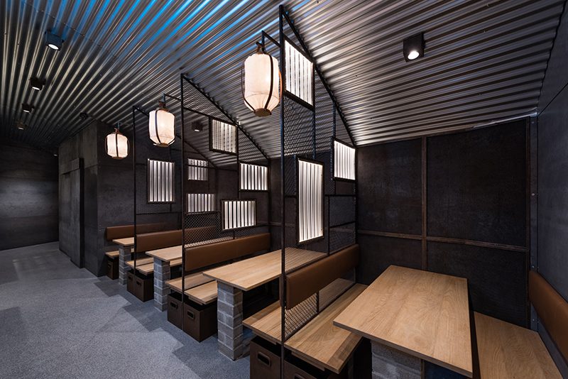 Hikari Yakitori Bar, Masquespacio, 2017 © Luis Beltran