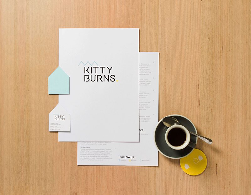 Kitty Burns, Imagen corporativa