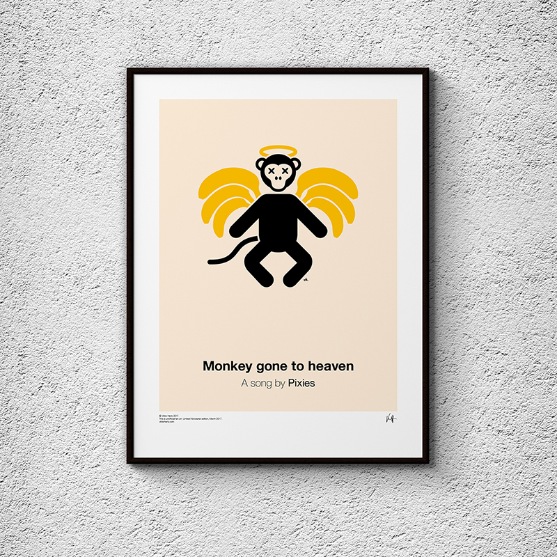 Pictogram Music Posters, la serie de posters Viktor Hertz inspirados en canciones