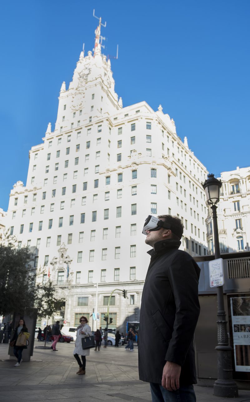 El primer rascacielos, realidad virtual en el Espacio Fundación Telefónica