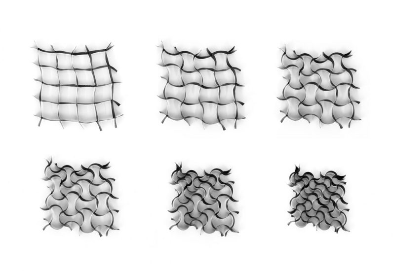 Active Auxetic Material, del Self-Assembly Lab del MIT