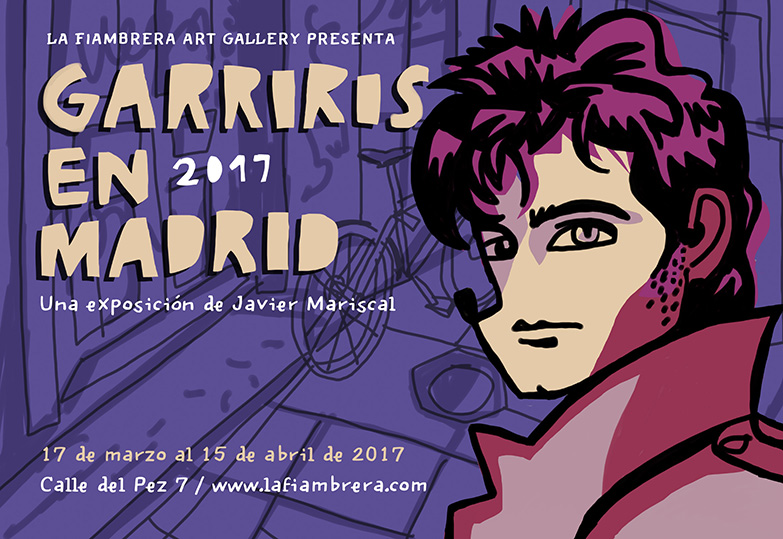 Garriris en Madrid, exposición de Javier Mariscal en La Fiambrera Art Gallery