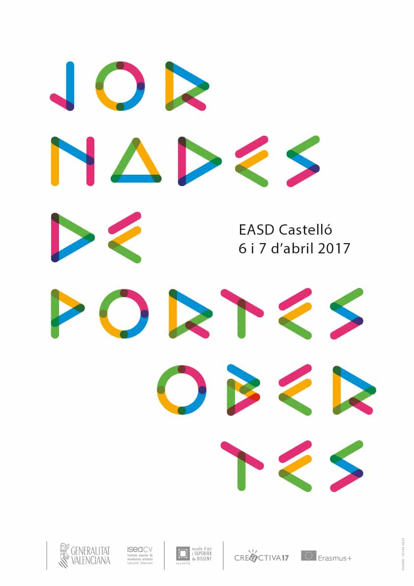 EASD, Escola d’Art i Superior de Disseny de Castelló, Jornadas de puertas abiertas, Castellón, abril, 2017