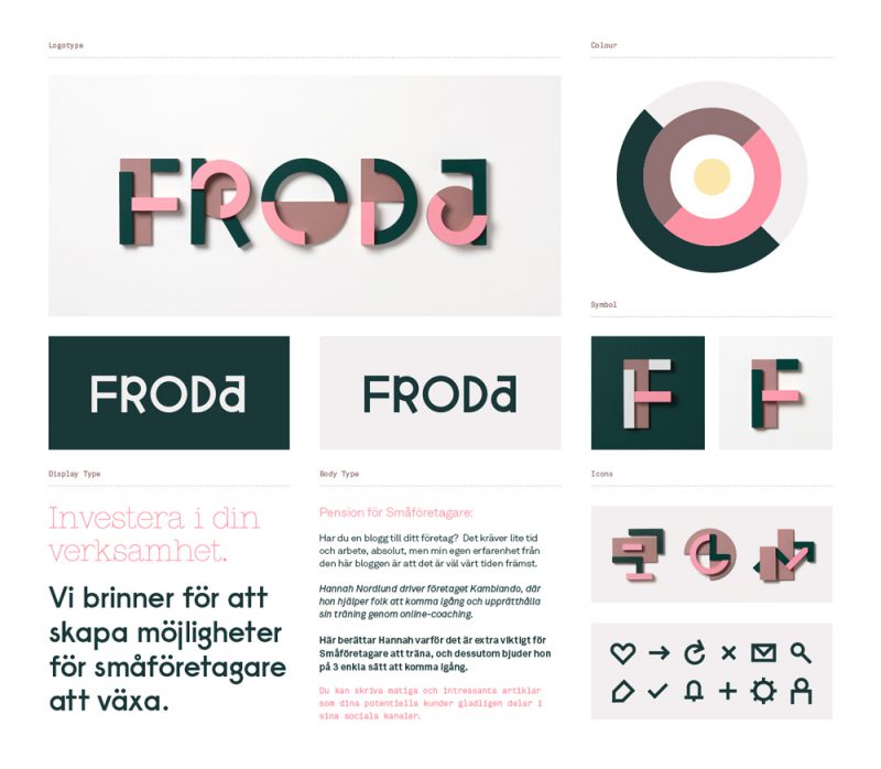 Froda, identidad gráfica de Snack