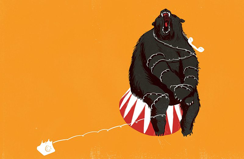 Unbearable para un artículo en The New York Times