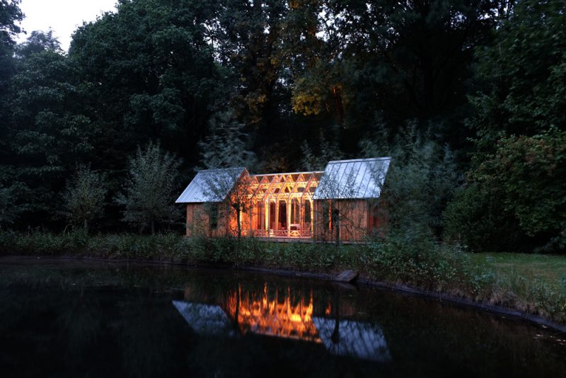 Garden House, de Caspar Schols, en Eindhoven, Países Bajos. Fotografía: Jorrit ‘t Hoen