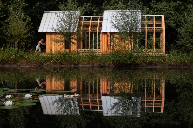 Garden House, de Caspar Schols, en Eindhoven, Países Bajos. Fotografía: Jorrit ‘t Hoen