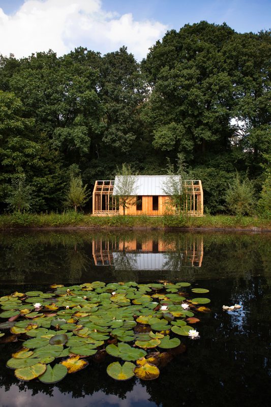 Garden House, de Caspar Schols, en Eindhoven, Países Bajos. Fotografía: Jorrit ‘t Hoen