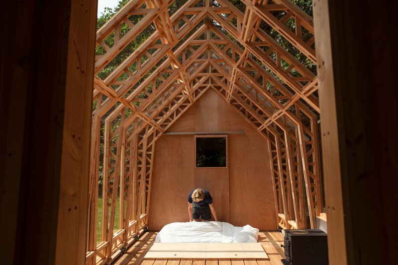 Garden House, de Caspar Schols, en Eindhoven, Países Bajos. Fotografía: Jorrit ‘t Hoen