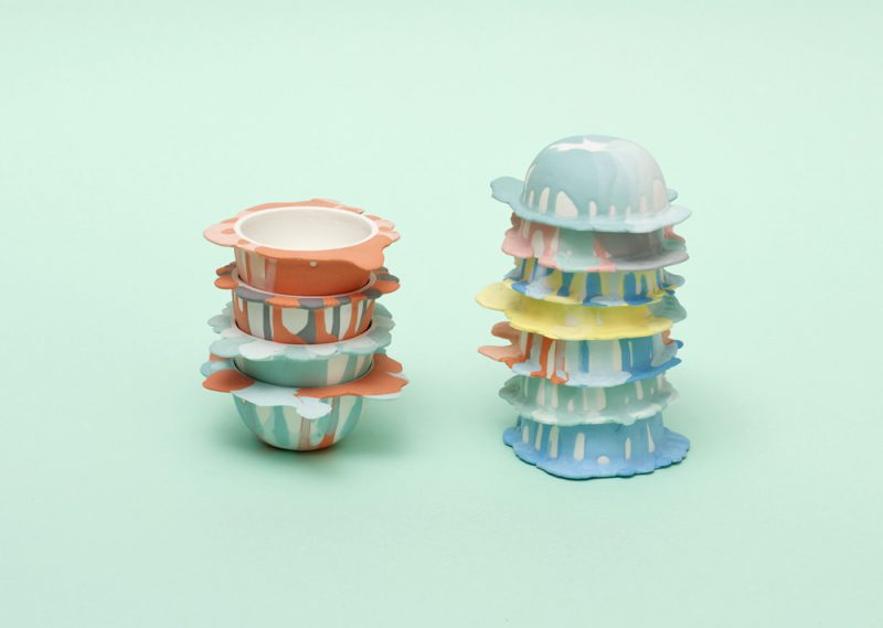 Liquid Series bowls, de Alissa Volchova. Fotografía: Sylvain Deleu