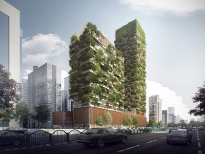 Nanjing Vertical Forest, el Bosque Vertical de Stefano Boeri Architetti en China