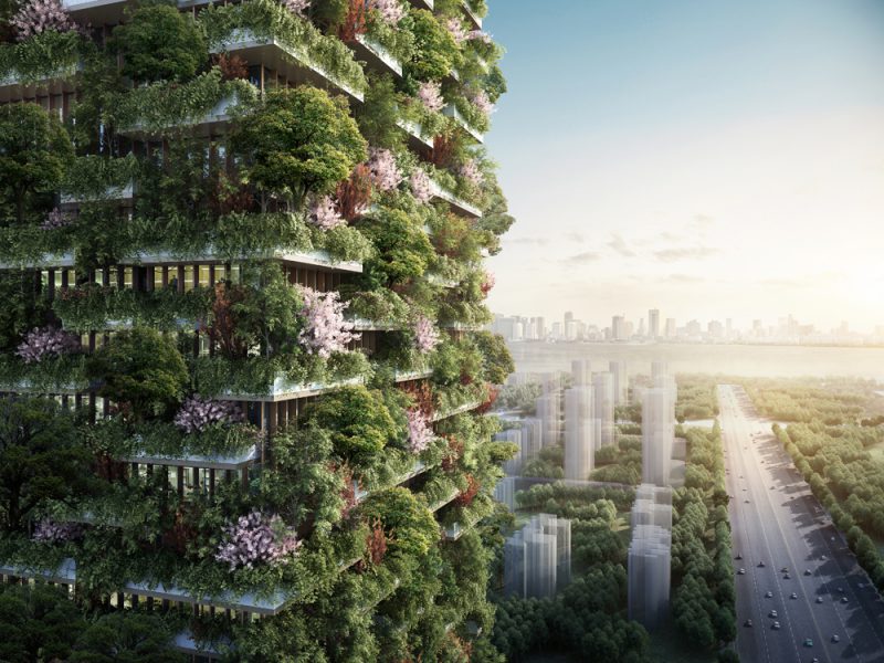 Nanjing Vertical Forest, el Bosque Vertical de Stefano Boeri Architetti en China