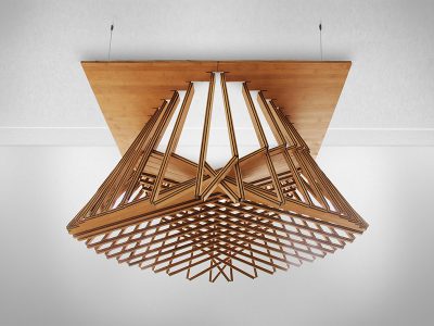 Rising Light Fixture, de Robert van Embricqs