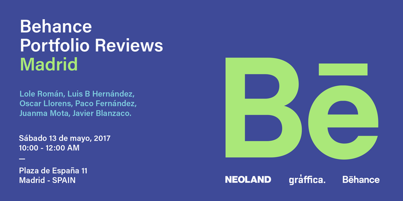 Behance Reviews Madrid 2017. 13 de mayo, Madrid