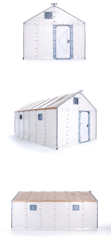 Better Shelter, el refugio modular de la Fundación IKEA y ACNUR