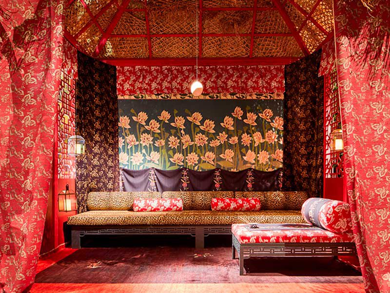Corian Cabana Club, las cabañas de Corian en el Fuorisalone de Milán