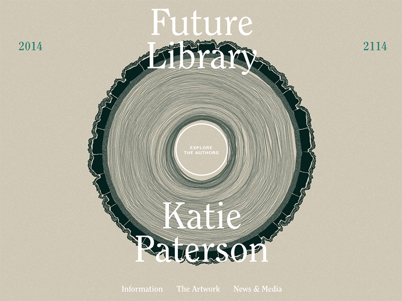 Future Library, de Katie Paterson. Los libros que jamás leeremos