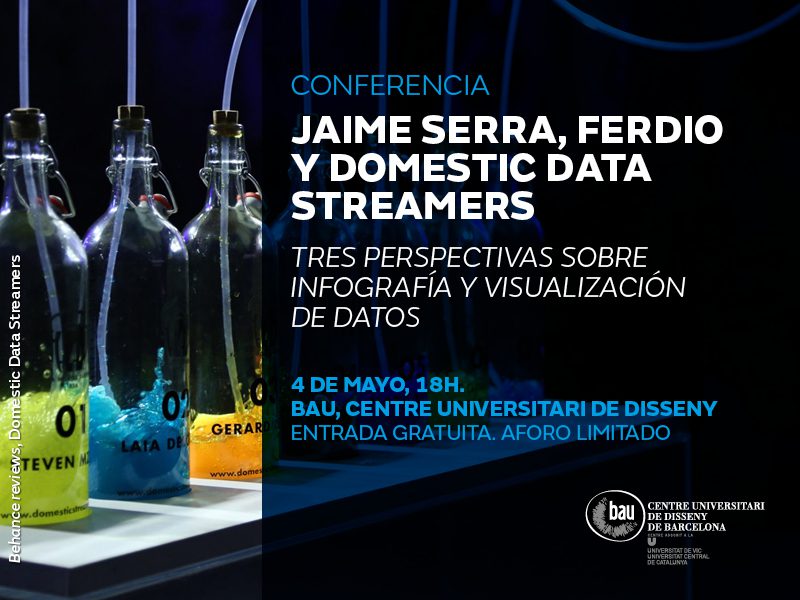 Infografía y visualización de datos, conferencia gratuita en BAU