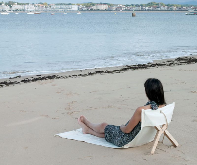 FORTUNA beach chair. Dvelas, ganadora del Premio de los editores de ICFF NYC 2017