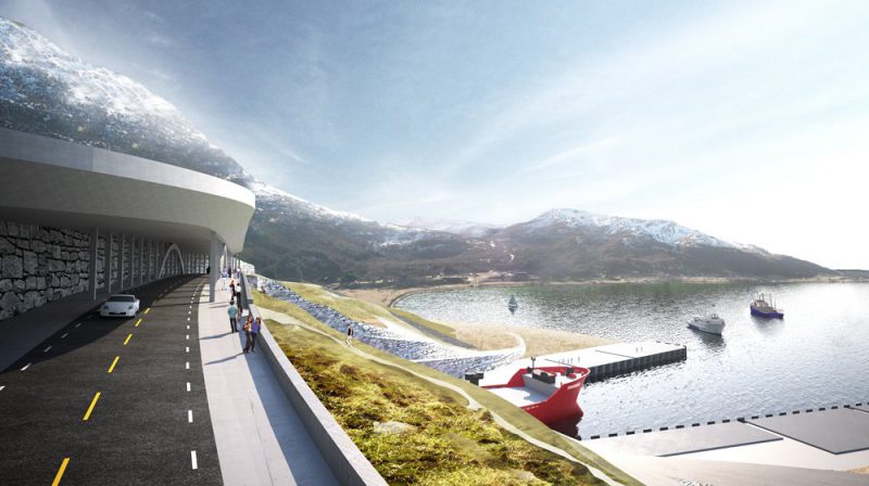Snøhetta diseña en Noruega el primer túnel para barcos del mundo