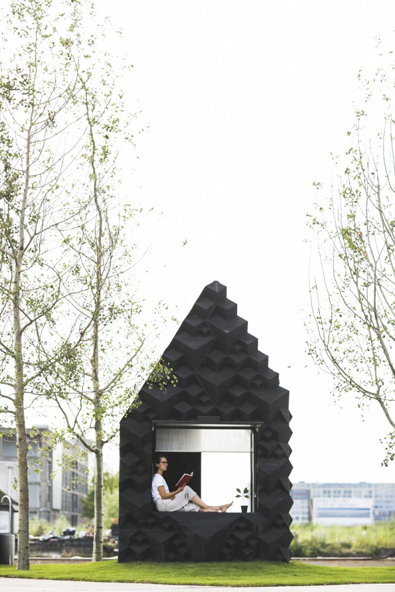 ‘3D. Imprimir el mundo’, Fundación Telefónica. Urban Cabin, DUS architects, 2016. ®Ossip van Duivenbode