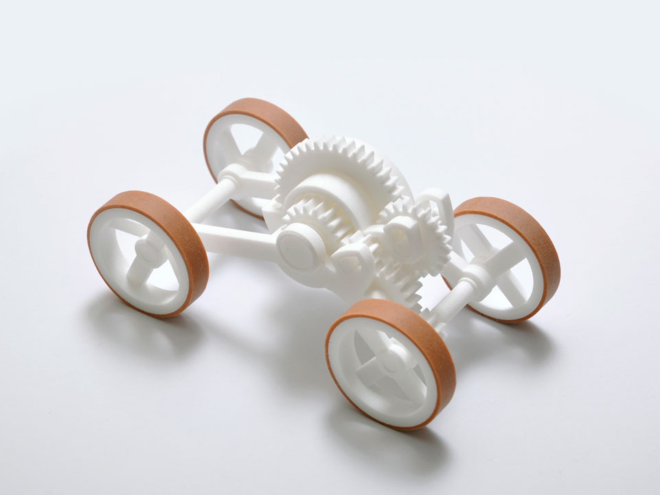 ‘3D. Imprimir el mundo’, Fundación Telefónica. Toy Car, Wouter Scheublin & Dutch Research Institute TNO, 2008.