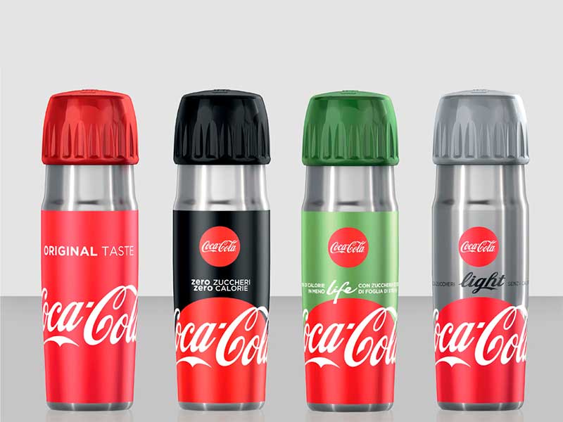 Coca-Cola busca imagen para su nueva botella metálica