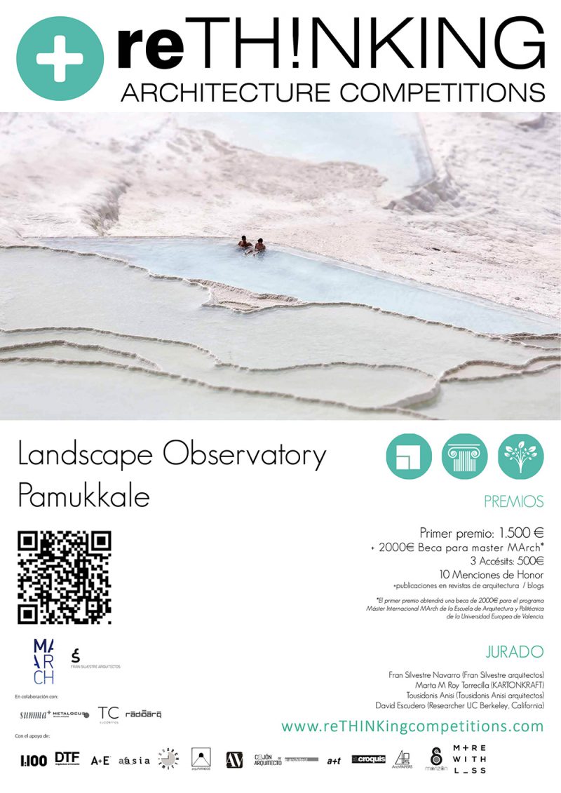 Concurso ' Landscape Observatory Pamukkale' de reTH!NKING