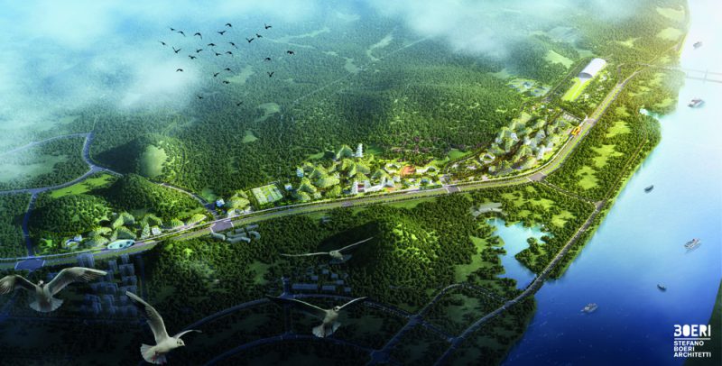 Liuzhou Forest City, la 'ciudad bosque' de Stefano Boeri Architetti